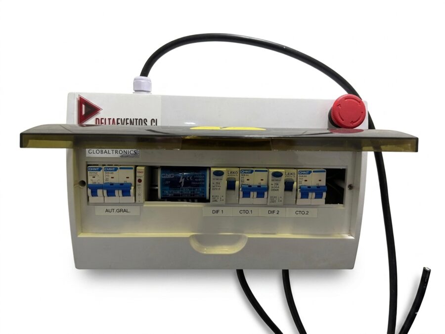 Tablero eléctrico 2x10A